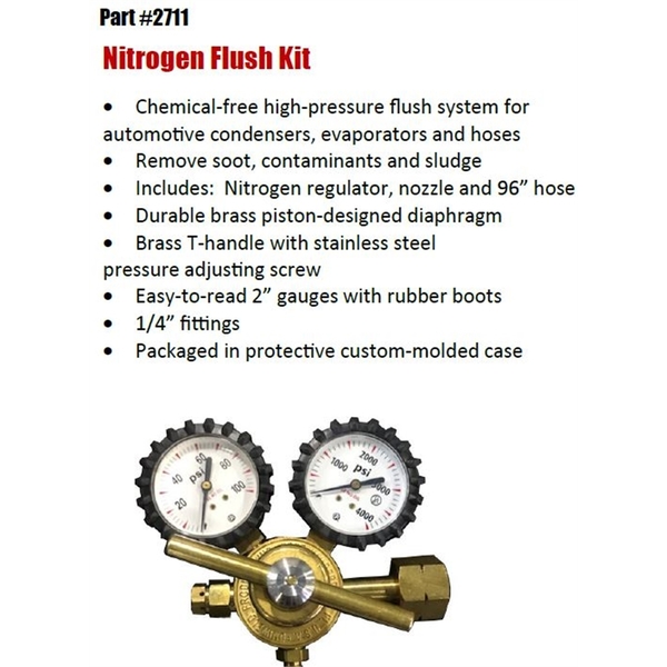Fjc Nitrogen Flush Kit 2711 | Zoro